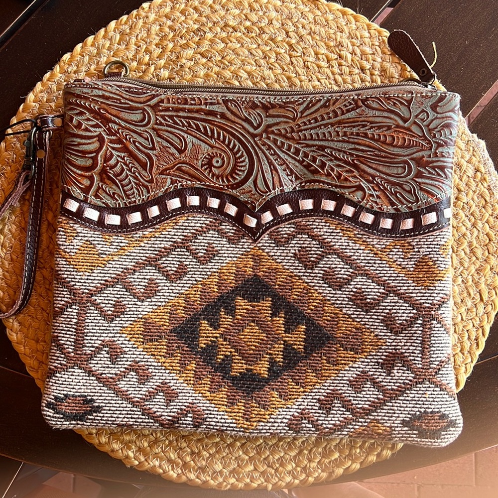 Myra Tapestry Crossbody Bag